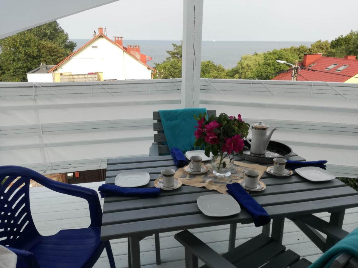 Apartamento Niezalezne Pietro W Domu Z Widokiem Na Morze Gdynia Exterior foto